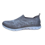 Skechers Women’s Gray Slip-On Air Cooled Memory Foam Walking Shoes Size 11