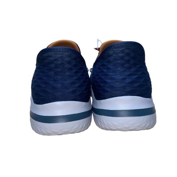 Skechers Men’s Navy Mesh Vegan Slip-Ins Memory Foam Wide Fit Sneakers Size 12