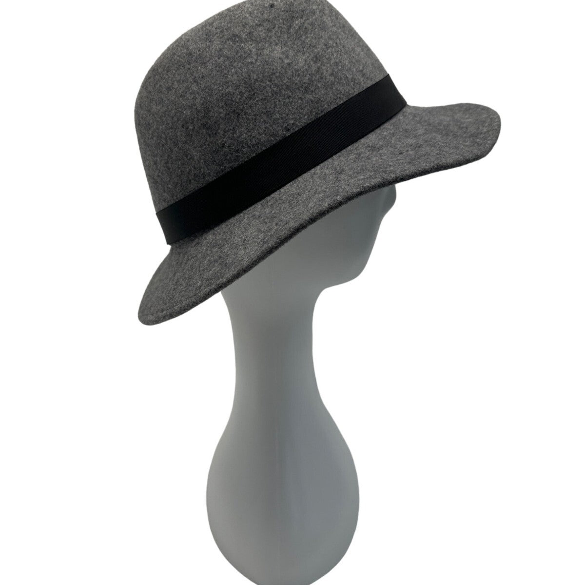 Brigthes Georgeet Clyne Fine Clothes Gray Felt Fedora Hat