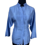 Eileen Fisher Women's Blue Shirt Size pp - New