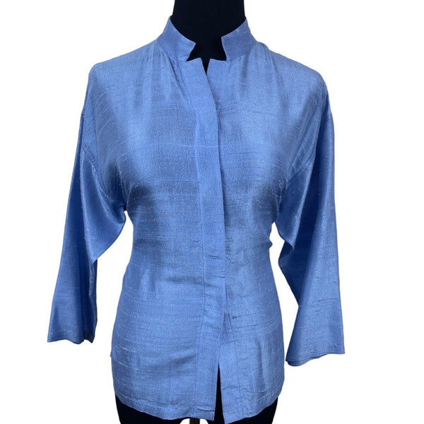 Eileen Fisher Women's Blue Shirt Size pp - New