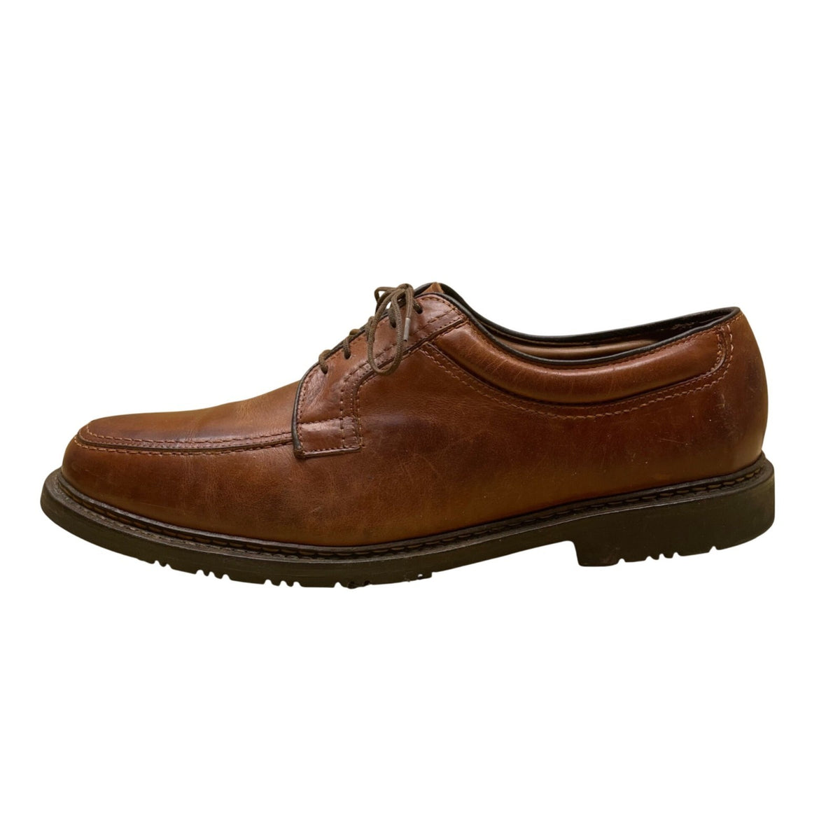 Allen Edmonds Men’s Brown Leather Lace-Up Wilbert Dress Shoes Size 12