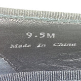 Bull+Tassel Men’s Navy Silver Stripe Slip-Ons Biff Opera Casual Loafers Size 9.5