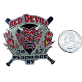 Red Devils Plainedge NY 2012 Collector Pin Baseball Bat Design
