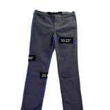 Eddie Bauer Womens Black Cotton Blend Straight-Leg Pants Casual Sz 16