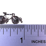 Vintage Sterling Silver Bicycle Charm With Movable Parts 925 Plata Pendant Detai