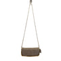 Lulu Townsend Women’s Gold Metal Rhinestone Chain Strap Evening Bag