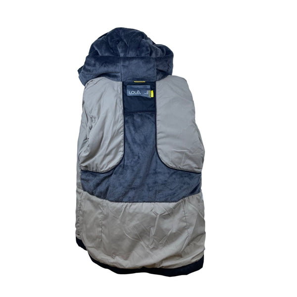 Lolë Women's Black Hooded Jacket Stylish Winter Outerwear Fully Lined Sz XXL