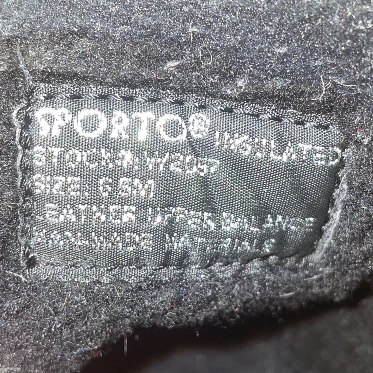 Sporto Women’s Black Suede Waterproof Polartec Lace-Up Ankle Boots Size 6.5M