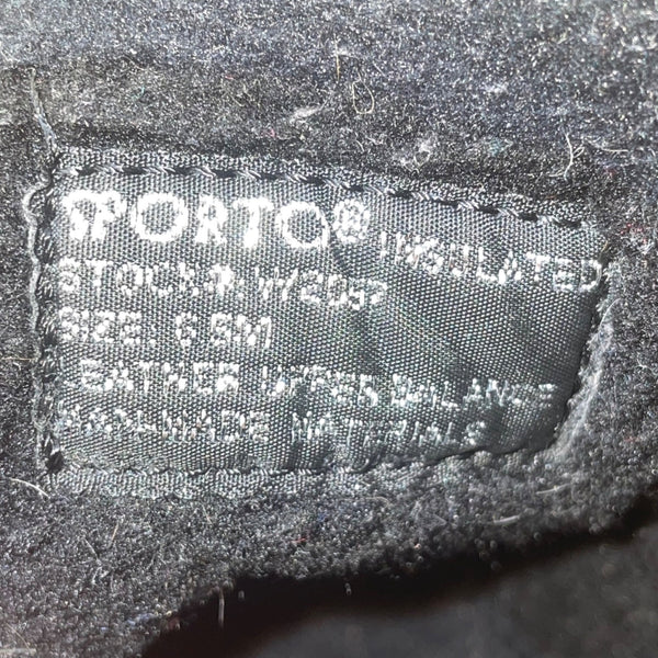 Sporto Women’s Black Suede Waterproof Polartec Lace-Up Ankle Boots Size 6.5M