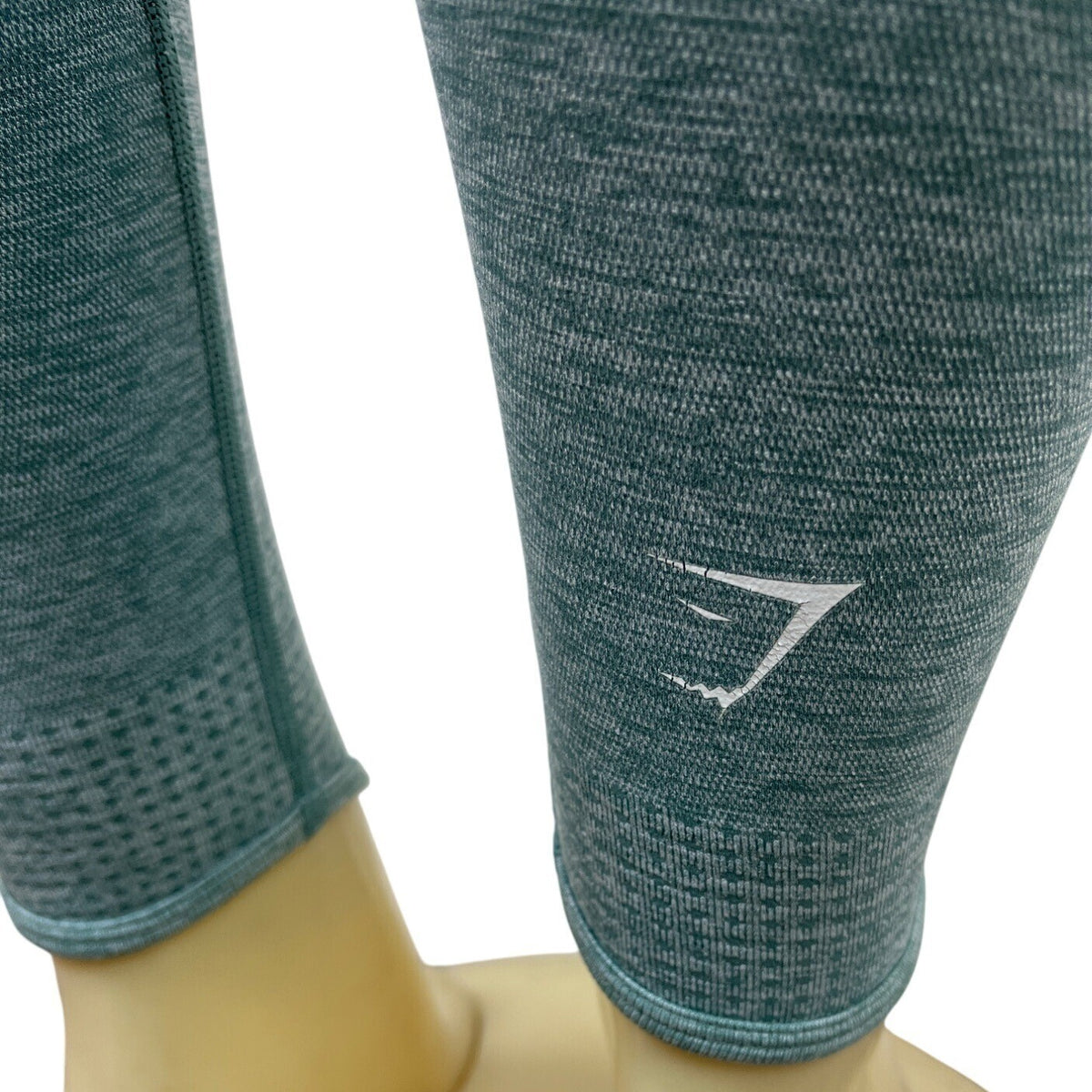 Gymshark Womens High-Waisted Seamless Leggings Teal