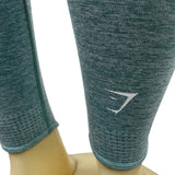 Gymshark Womens High-Waisted Seamless Leggings Teal