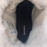 Sorel Women’s Gray Leather With Faux Fur Lining Waterproof Winter Boots Size 10