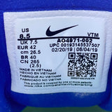 Nike Men’s White & Blue Multicolor Air Max 270 React Sneakers Size 8.5