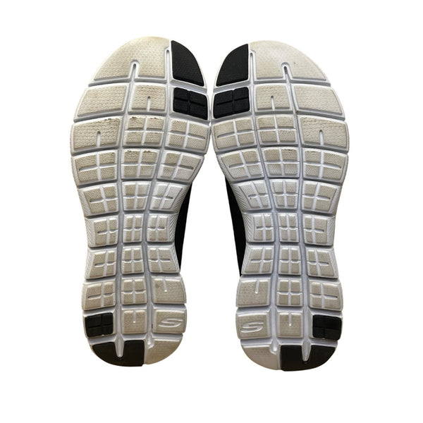 Skechers Women’s Black Knit Memory Foam Athletic Dual-Lite Sneakers Size 7