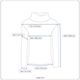 Anne Klein Black Knit Cowl Neck Sweater With Textured Collar