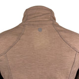 Gottex Women’s Taupe Full-Zip Long Sleeve Lightweight Sweater Size S - New