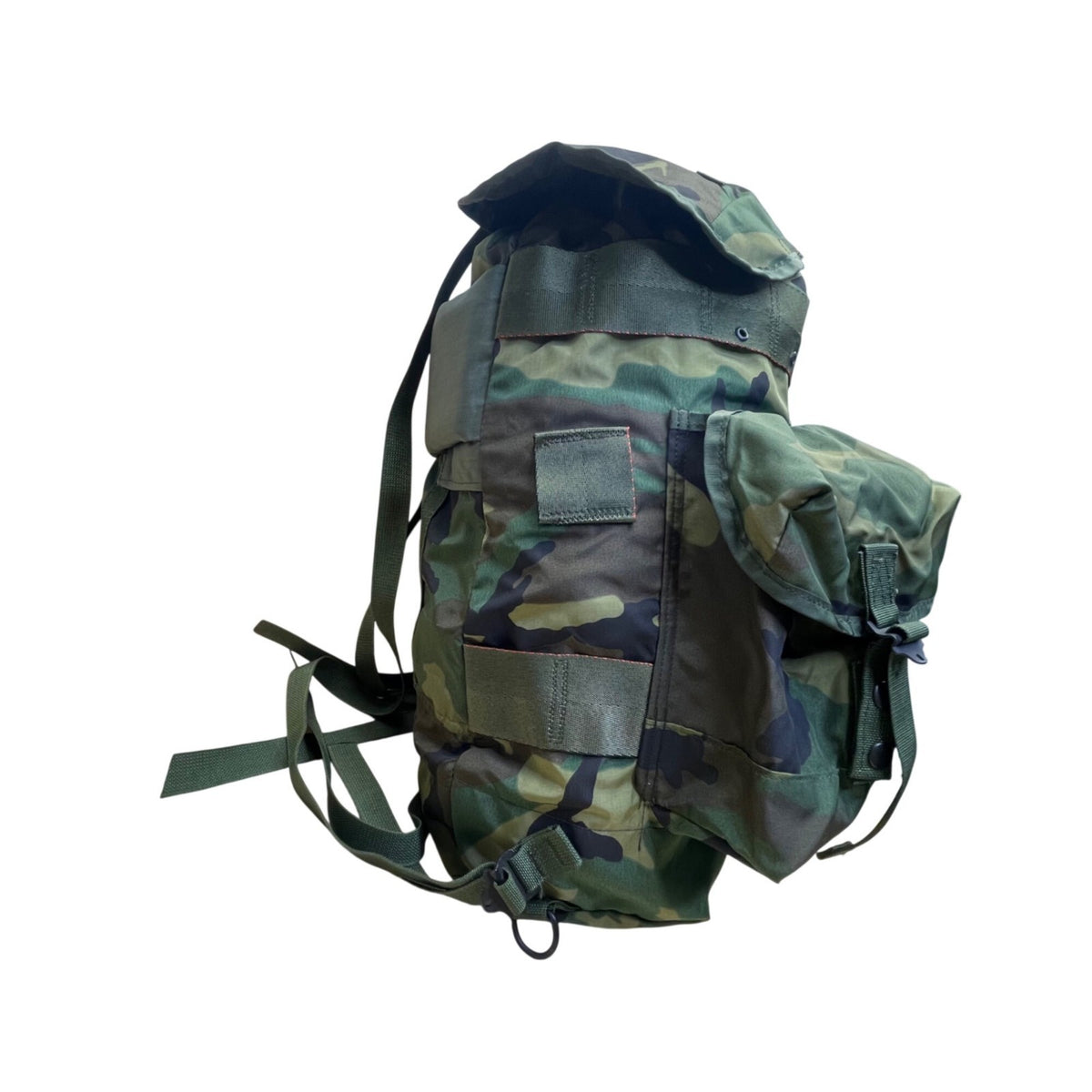 Field Pack Combat Men’s Green Camouflage Adjustable Strap Military Backpack