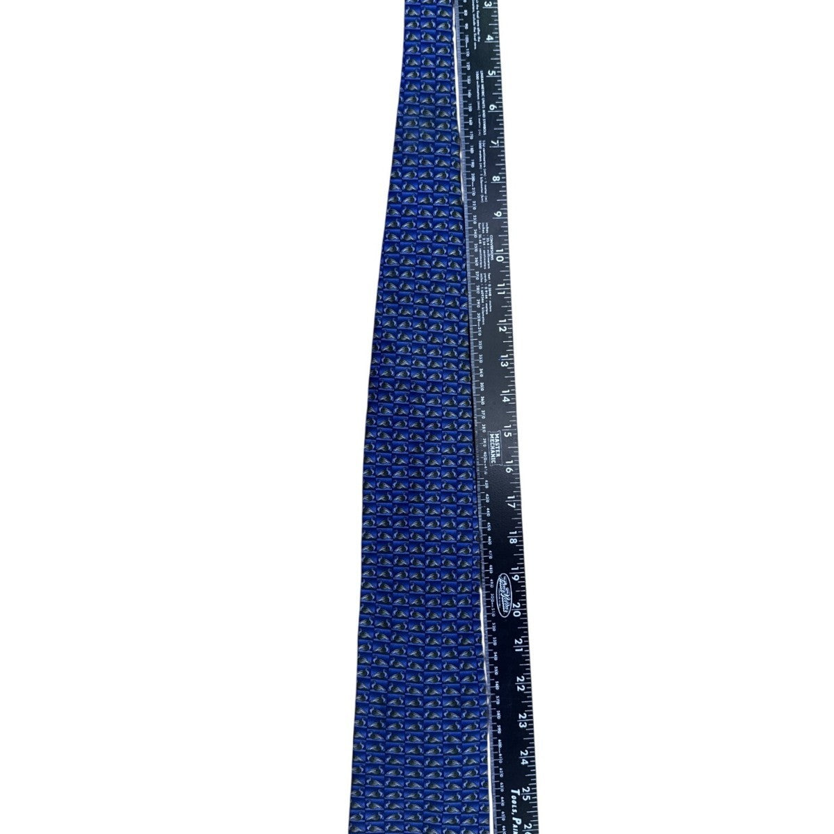 The Nature Conservancy Mens Blue Silk Duck Pattern Neck Tie Hand Made Imported