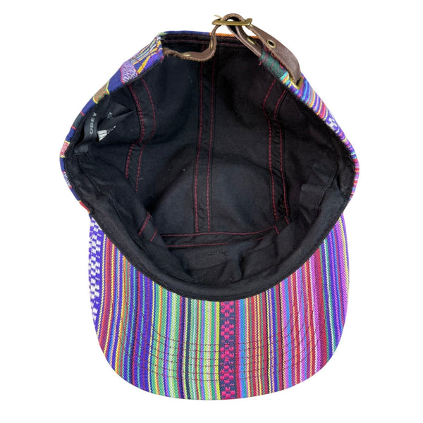 Obey Mens Multicolor Cotton Patterned Adjustable Strapback Hat