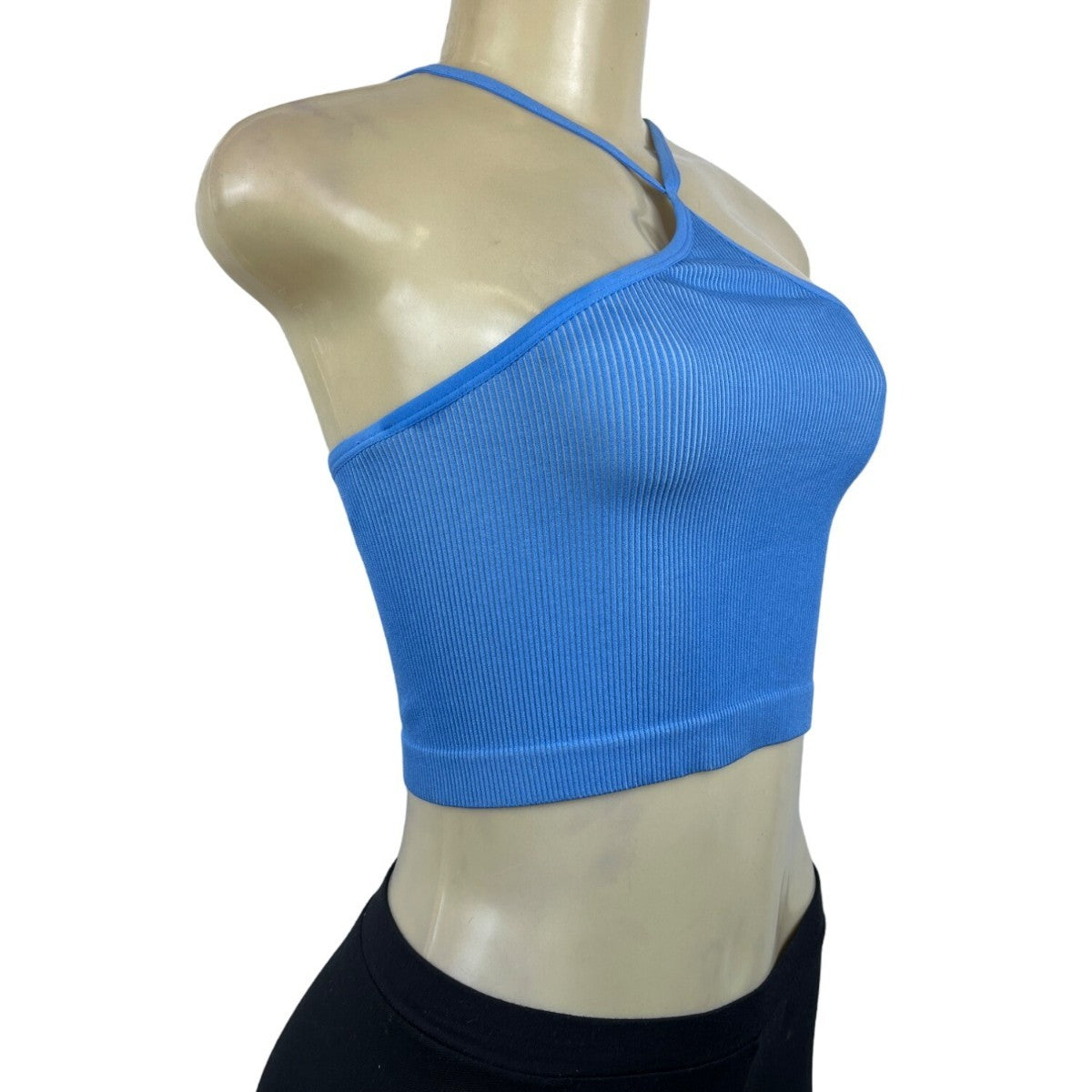Colsie Women's Blue Sleeveless Stretchable Shirt Sz S