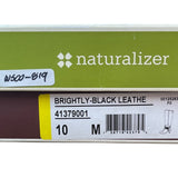 Naturalizer Womens Black Knee-High Leather Boots Size 10M - New with box