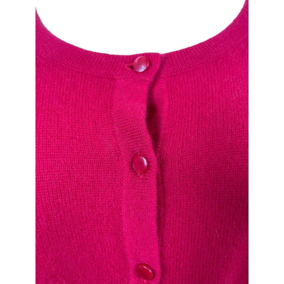Charter Club Luxury Women's Cashmere Red Long Sleeve Blouse Shirt Sz L - NWT