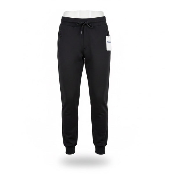 Pure Champ Mens Black Athletic Joggers Sweatpants Drawstring Closure Size M