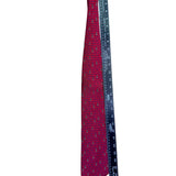 Alynn Mens Red Silk Necktie Nautical 