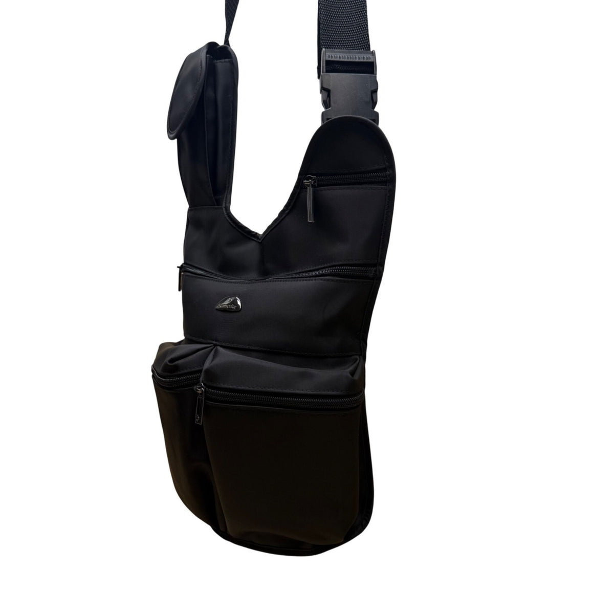 Samsonite Women’s Black Nylon Adjustable Strap Sling Utility Travel Bag