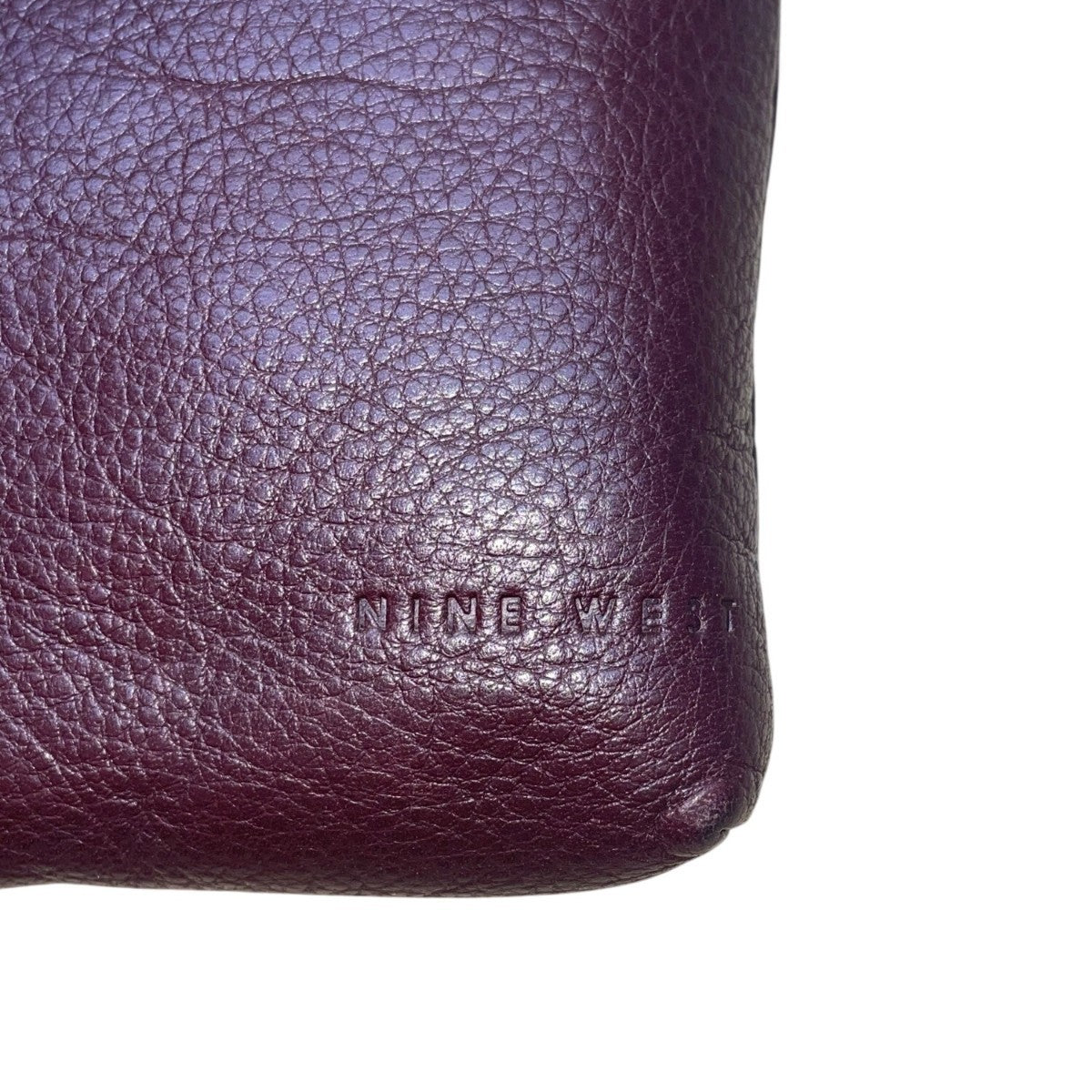 Nine West Women’s Purple Faux Leather Strapped Zipper Closure Crossbody Bag