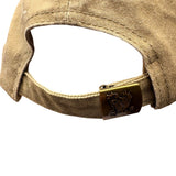 Embroidery Unisex Khaki Vietnam Veteran Adjustable Cap With Embroidered Design