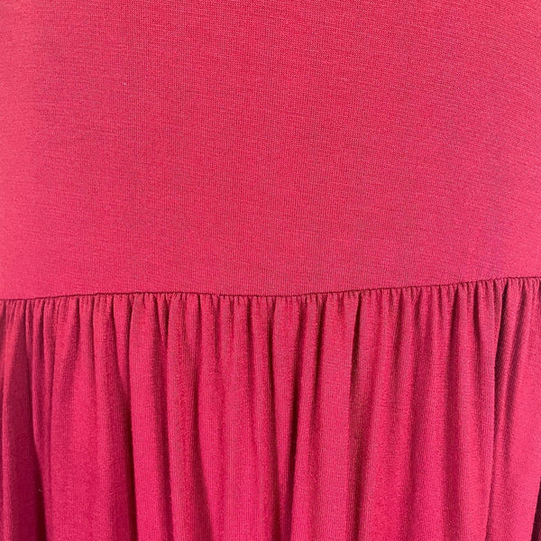 Sleeveless Berry Red WNEEDU Womens Tank Dress Size M New