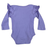 Shenzhen Toddler Girl's Green and Purple 3-Piece Florals Set Sz 3-6M