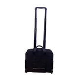 Tumi Men’s Black Ballistic Nylon Rolling Expandable Carry-On Travel Luggage