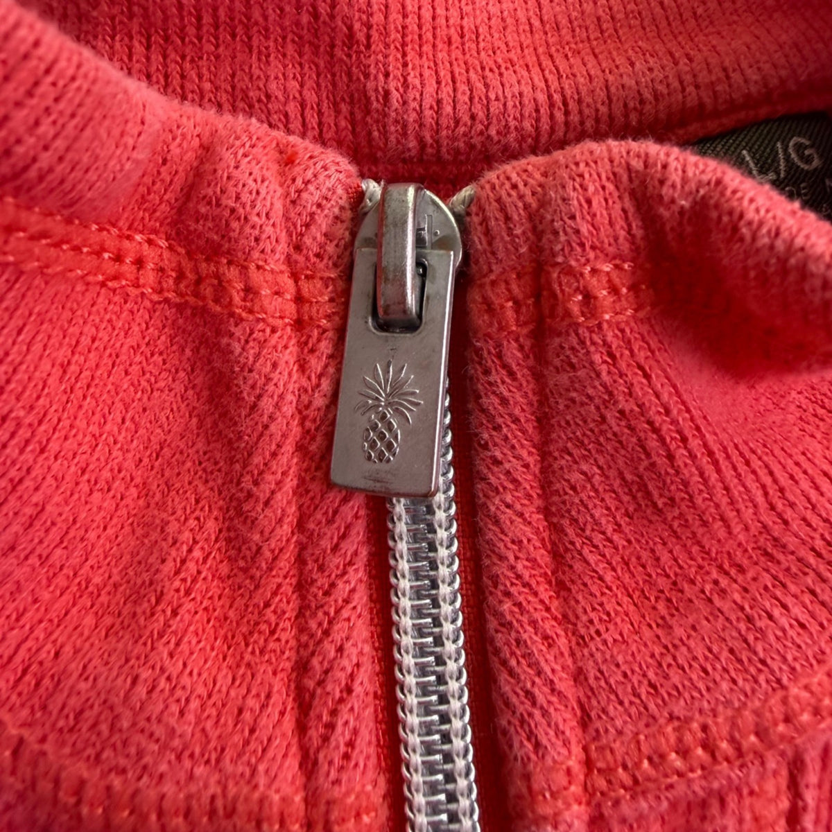 Tommy Bahama Womens Coral Full Zip Jacket Zip Front Casual Wear Size L