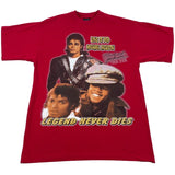 Hippo Women's Michael Jackson Red T-Shirt Sz L