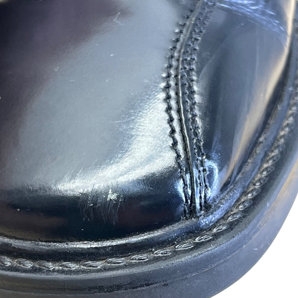 Stacy Adams Men’s Black Leather Lace Up Bike Toe Oxford Shoes Size 10.5M