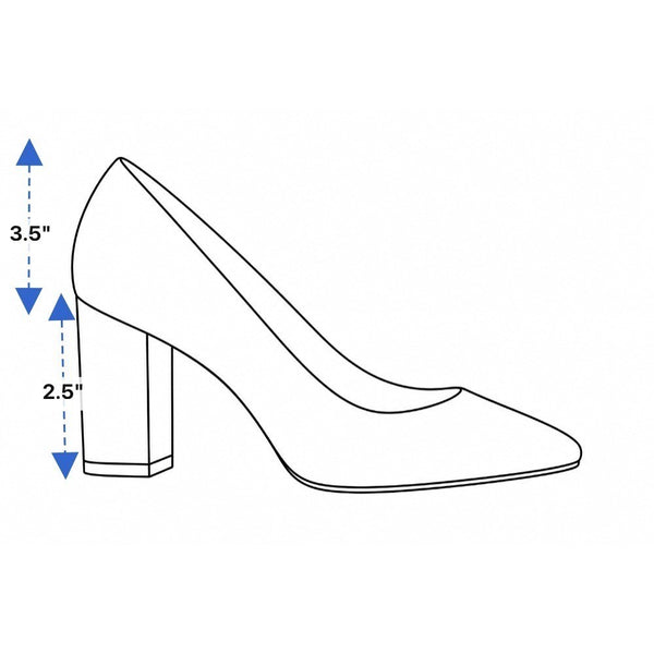 Jones New York Women’s Black Patent Low Block Heel Audley Pumps Size 8.5M
