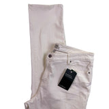 L.L. Bean Womens White Favorite Fit Jeans Regular Comfortable Size 16
