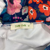 7am-7am Women's Multicolored One Piece Floral Swimsuit Sz M