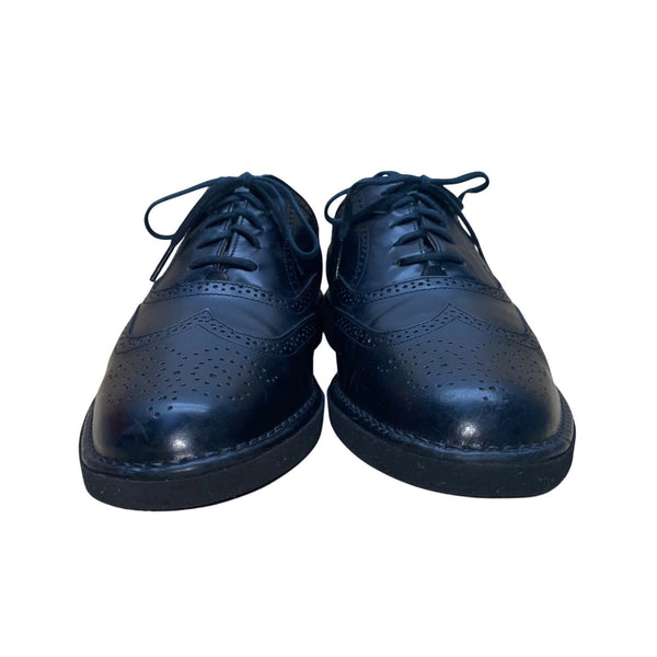 Rockport Men’s Black Leather Wingtip Oxford Dress Shoes Size 8.5M