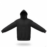 Coofandy Mens Black Hoodie Soft Lightweight Casual Pullover Size L