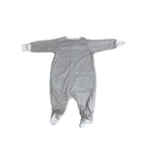 Gerber Toddler Baby Gray and White Jumpsuit 3 Piece Set Sz 0M