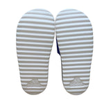 Adidas Women’s Purple & White Synthetic Platform Slide Sandals Size 5