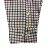 Barbour Mens Brown/Green Checked Shirt Regular Fit Sz XL