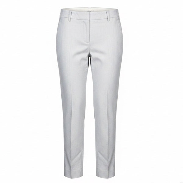 J.Crew Womens Light Gray Slim Fit Trousers Work Pants Sz 4