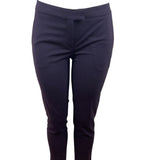 Theory Womens Purple Slim Fit Ankle Pants With Pockets & Hook Closure Size 4