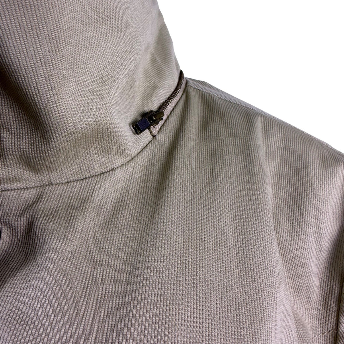 Volcom Women Khaki Cotton/Elastane Jacket Belted Military Style Size L