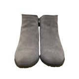 Blondo Women’s Taupe Suede Waterproof Ankle Booties Size 7.5M